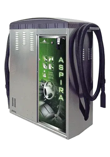 Kettős önkiszolgáló porszívó, 2x2,2 kW, 230 V, elektronikus érmeadagoló