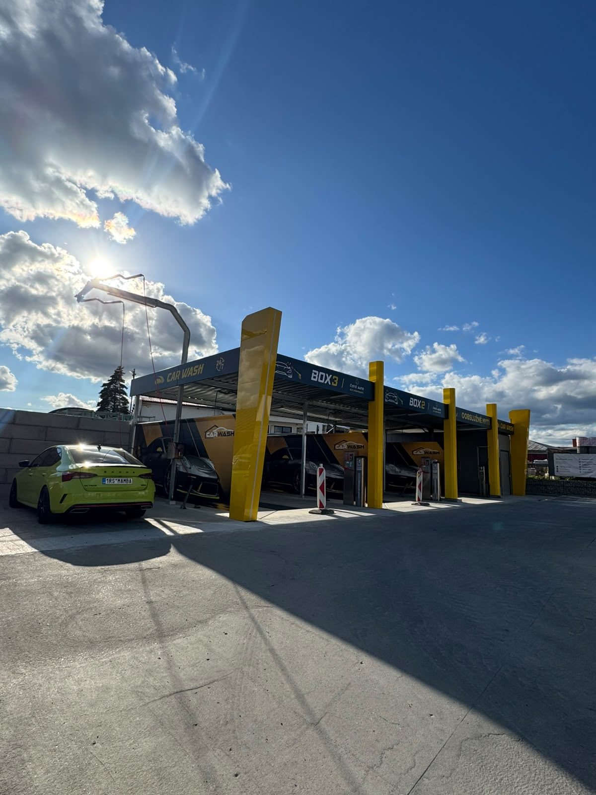 Mycí centrum CAR WASH Tachov – celkový pohled