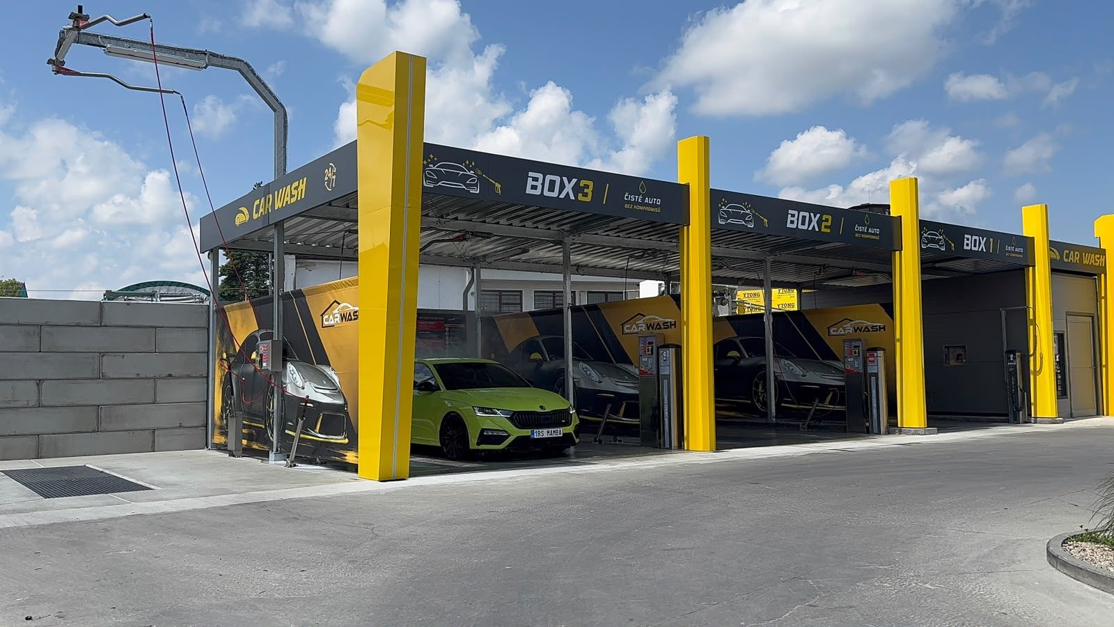 CAR WASH Tachov önkiszolgáló autómosó központ